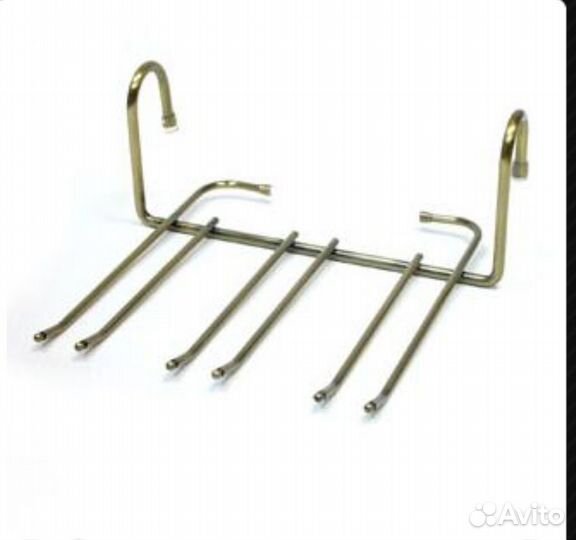 Полка для 6 фужеров на рейлинги