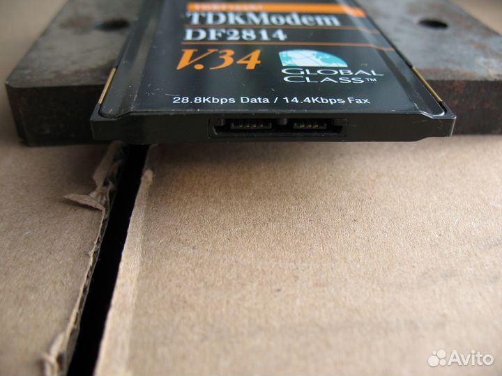 Pcmcia TDK Modem DF2814 V.34 PC card