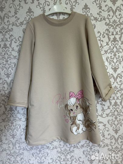 Платье утепленное 116