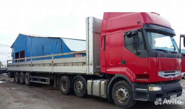 Бортовой полуприцеп, шаланда, фура, штора