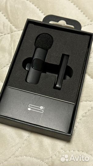 Микрофон петличный новый