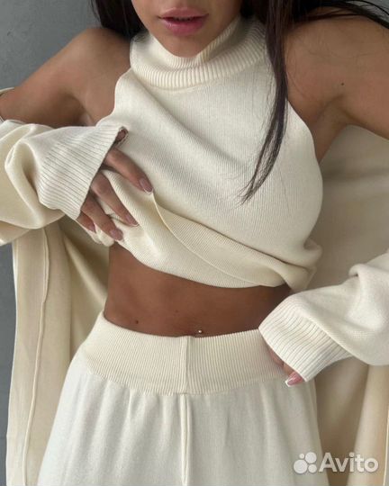 Трикотажный костюм костюм женский