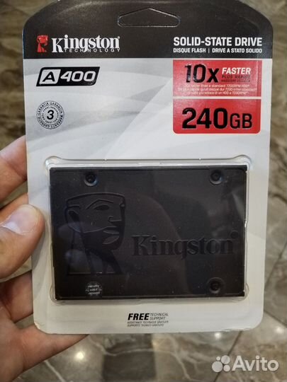 Жесткий диск ssd Kingston 240Gb 2.5