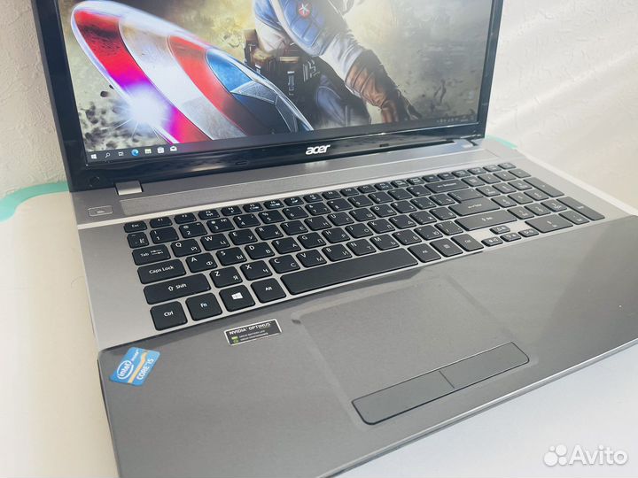 Ждет вас Асер i5-3210M/SSD+HDD/3.2Ггц/GT 630M