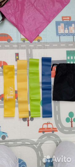 Резинка для фитнеса, йоги, спорта