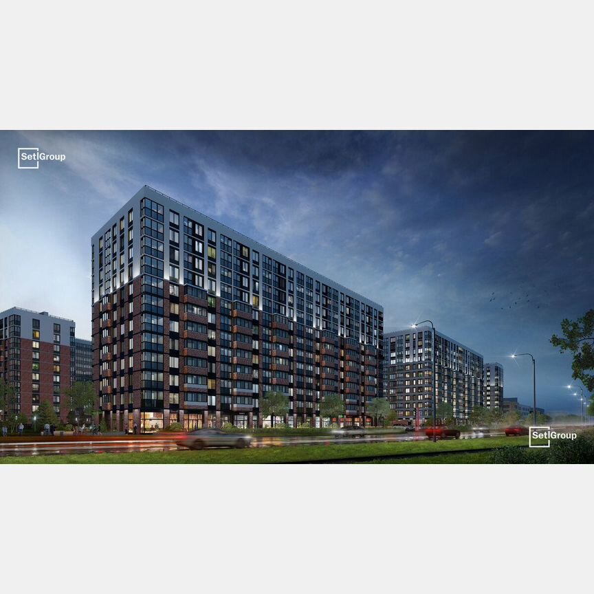 2-к. квартира, 58,5 м², 2/10 эт.