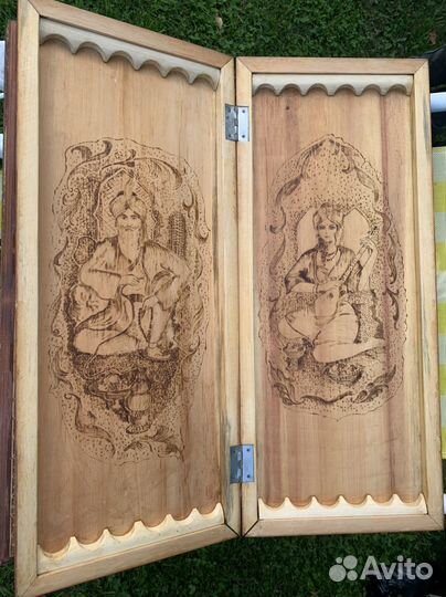 Нарды ручной работы бу