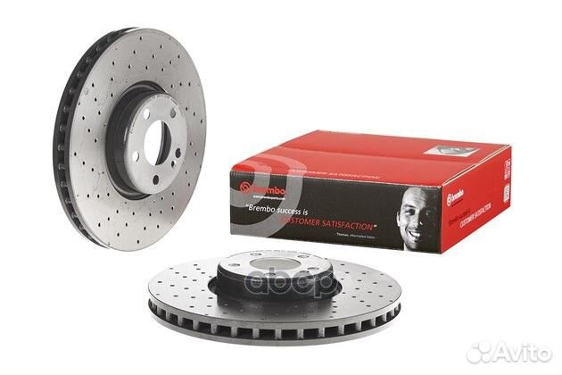 Диск тормозной перед Co-cast 09D52923 Brembo