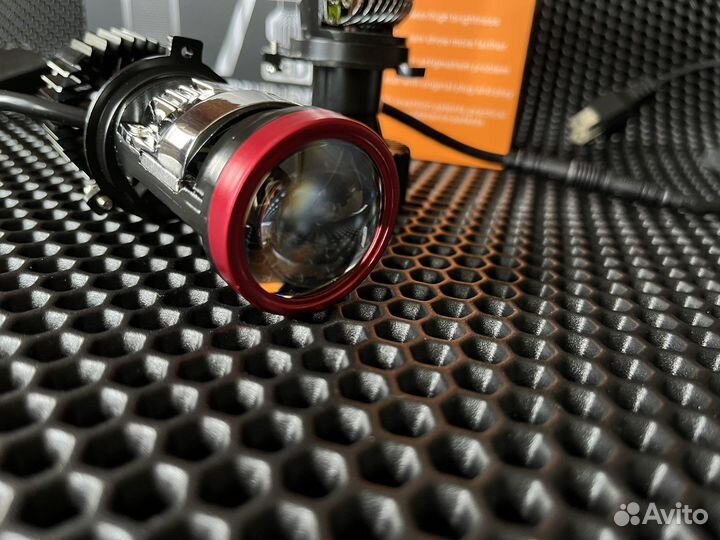 Светодиодные лампы h4 с линзой y7d