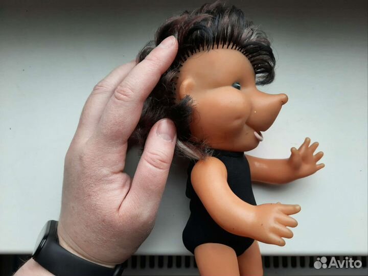 Кукла ежик ГДР