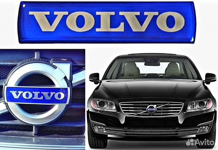 Эмблема решетки на Volvo S40,S60,S80,C30,XC60,XC90