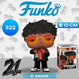 Фигурка Funko POP Rocks 21 Savage 21 Savage