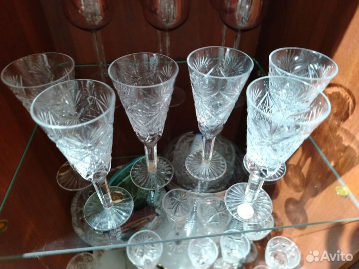 Хрустальные бокалы