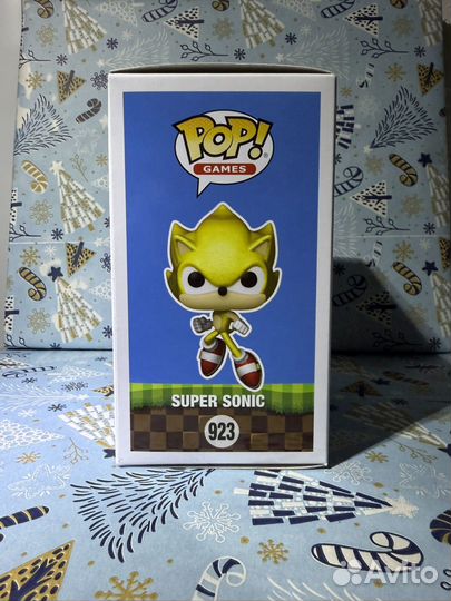 Funko pop Super Sonik w/Chase Exc.#923