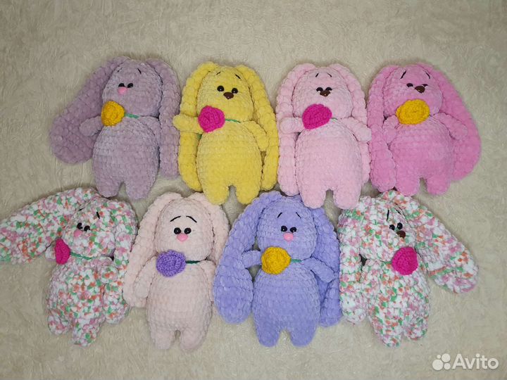 Плюшевые зайчики