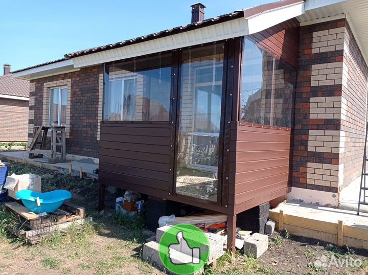 Мягкие гибкие окна на беседку веранду террасу