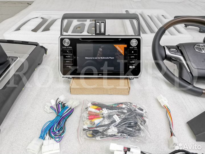 Рестайлинг в салон Prado 150 09-2017 в 2018+