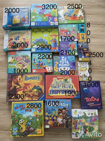 Новые игры Djeco, Ravensburger, Zoch, Bondibon