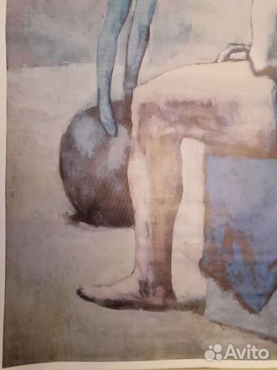 Картина Пикассо - Девушка на шаре