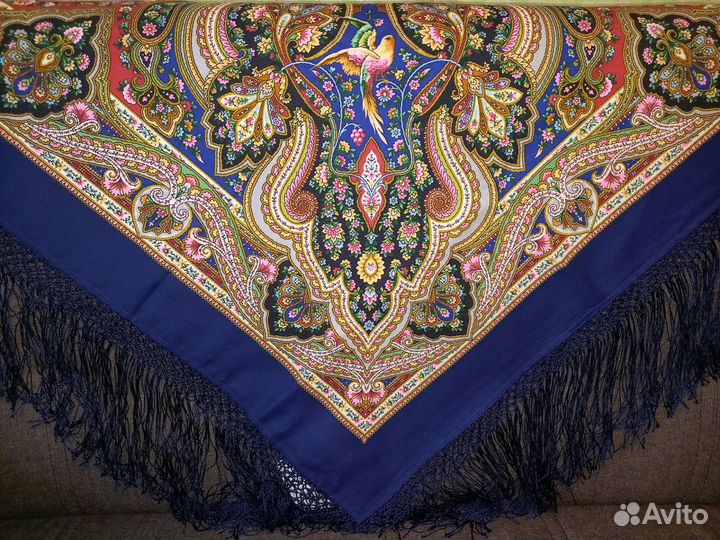 Павловопосадский платок шаль Единственная