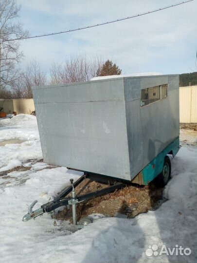 Съёмный модуль в прицеп вместе с прицепом
