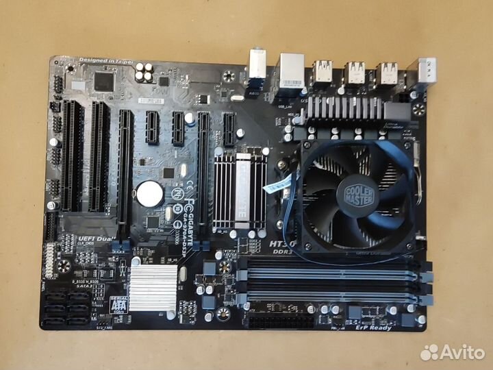 Материнская плата gigabyte 970a-ds3p с процессором