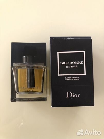 Мужская туалетная вода dior homme intense