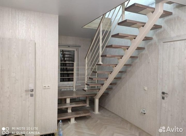 Лестницы на металлокаркасе