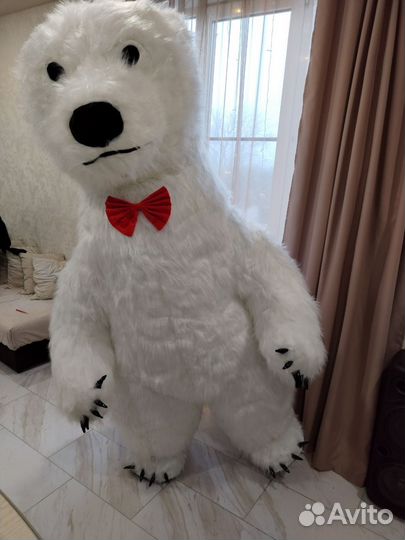 Ростовая кукла, Белый Мишка Тедди Панда Чебурашка