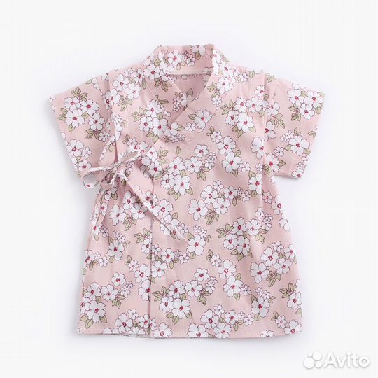 Костюм кимоно хлопковый для девочки - 98 р