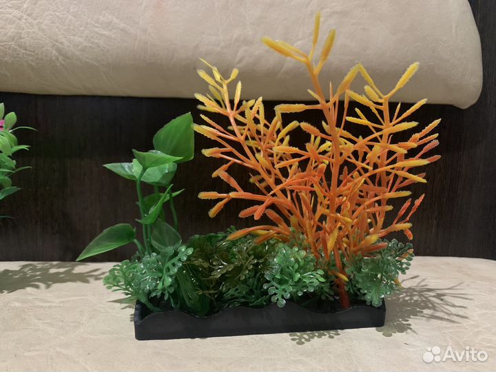 Декор и фильтр для аквариума