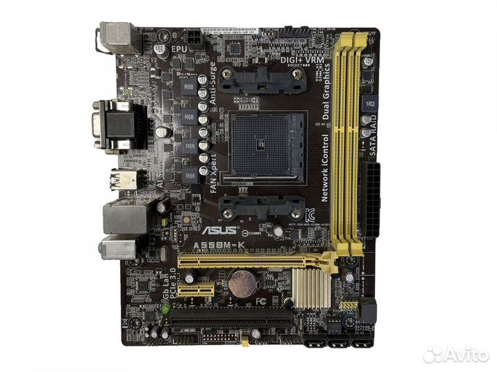 Материнская плата Asus A55BM-K Socket-FM2+ mATX