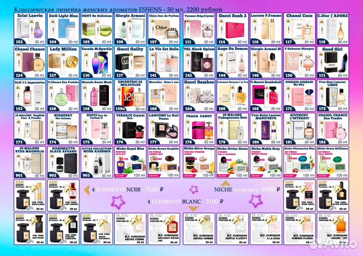 Духи женские