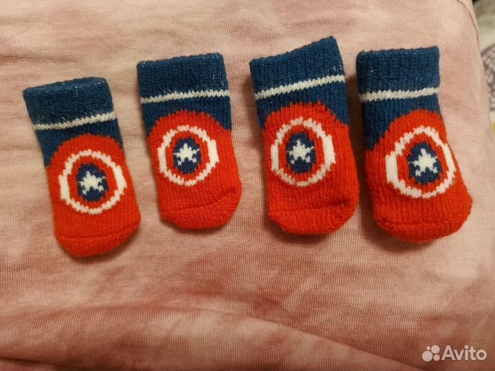 Ботинки для собак мелких пород и носочки