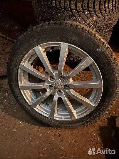 Диски оригинал субару r 17 5/100