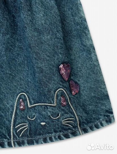 Юбка джинсовая