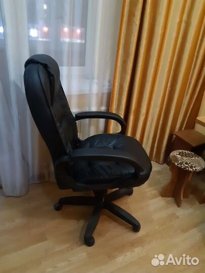 Кожаное Компьютерное кресло