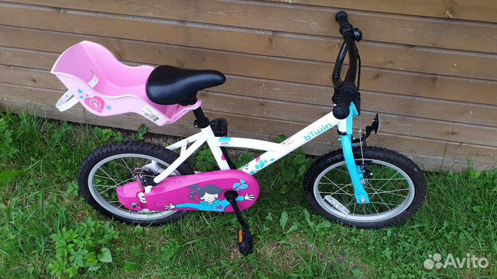 Велосипед для девочки 4-7 лет