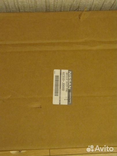 Решётка радиатора ниссан кашкай