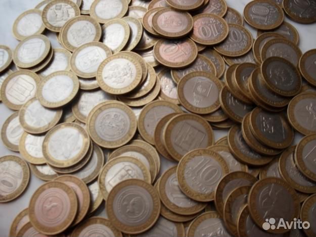 10 рублей биметалл