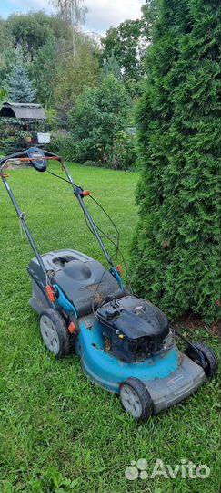 Газонокосилка бензиновая gardena