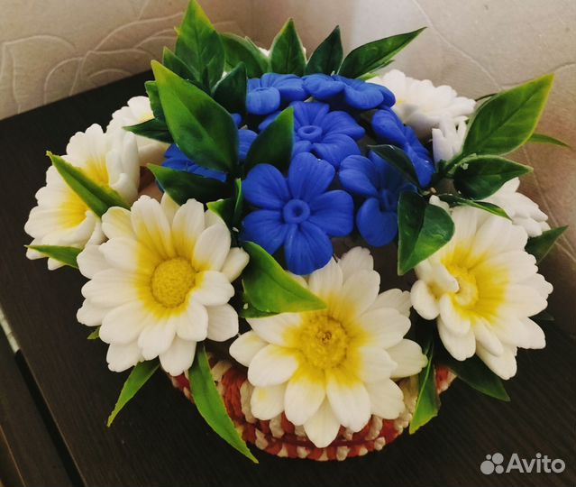 Букет цветов из мыла