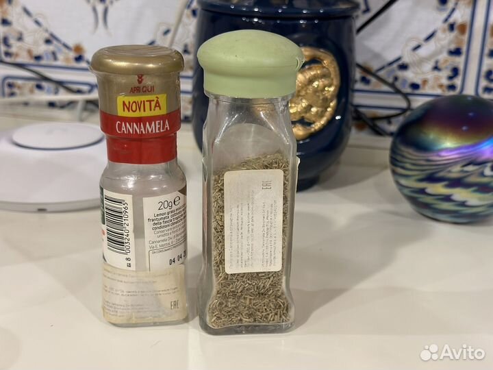 Банки от специй Cannamela Lemon Grass Rosmarino