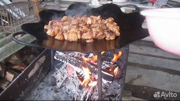 Сковородки из бороны садж