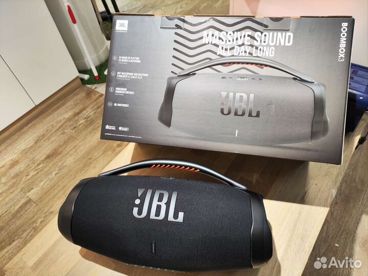 Портативная акустика JBL Boombox 3, 180 Вт