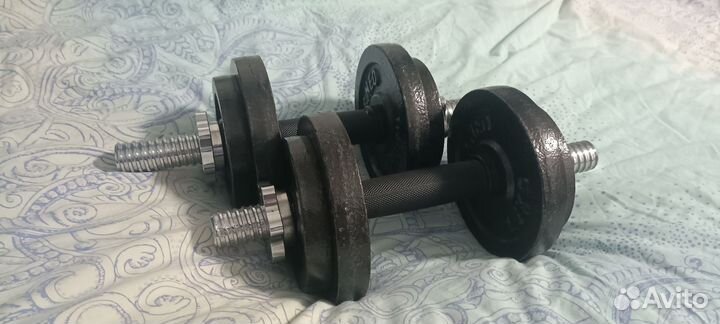 Гантели torneo Разборные 10 кг