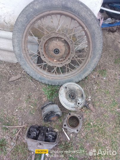 Запчасти на мотоцикл урал днепр бу