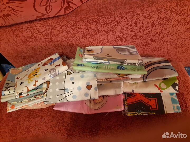 100/ хб,детский принт