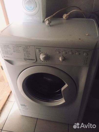 Стиральная машина бу indesit 5 кг