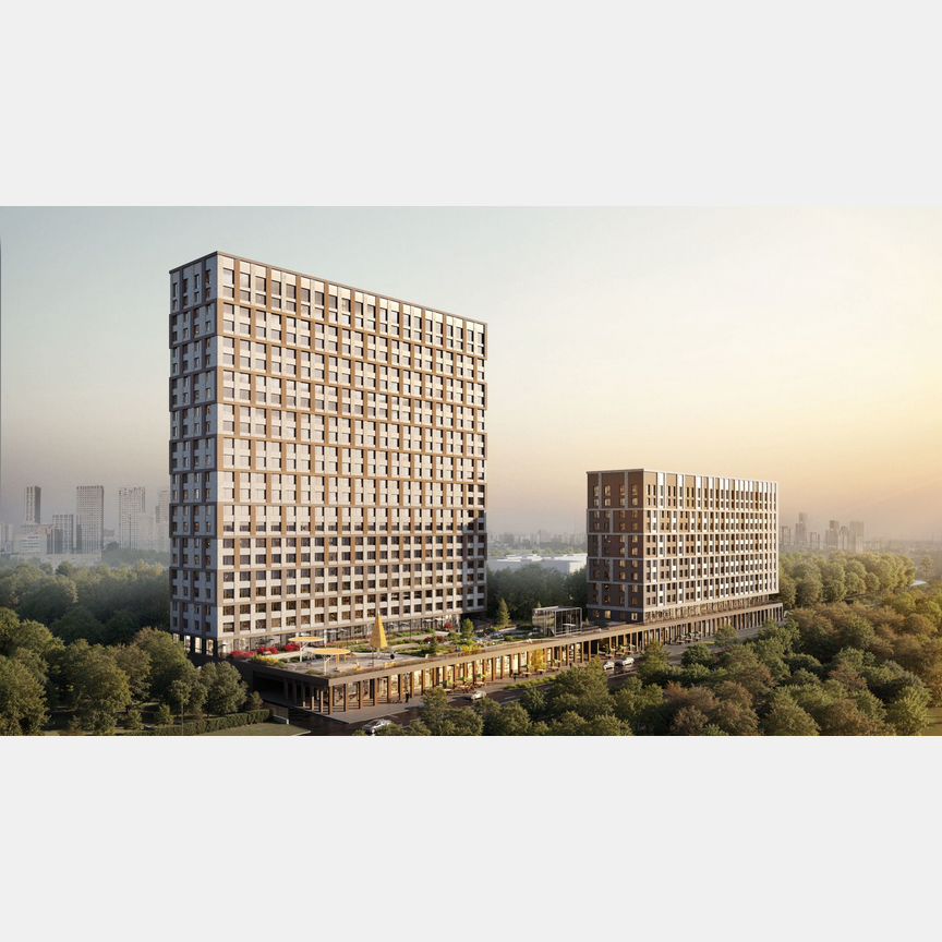 2-к. квартира, 66,5 м², 14/24 эт.